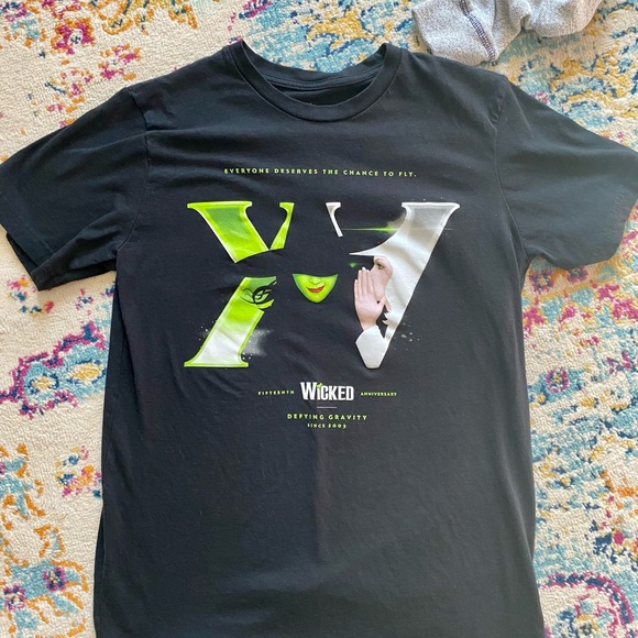 Wicked 15th anniversary black tee - Picture 6 of 7